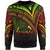 Vanuatu Sweatshirt - Cross Style Reggae Color Unisex Black - Polynesian Pride