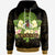 Vanuatu Hoodie Polynesian Gold Patterns Collection Unisex Black - Polynesian Pride