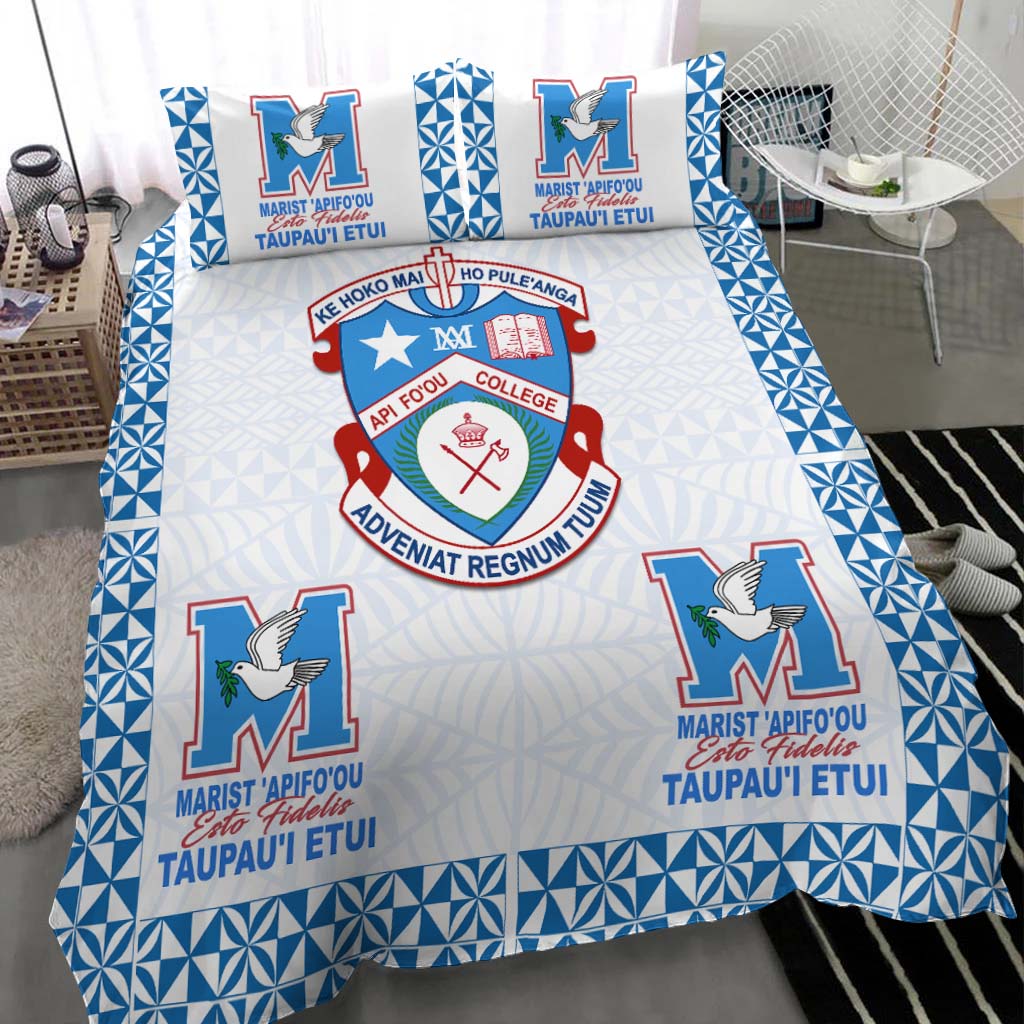 (Marist 'Apifo'ou) Apifo'ou College Bedding Set Tongan Pattern LT13 - Polynesian Pride