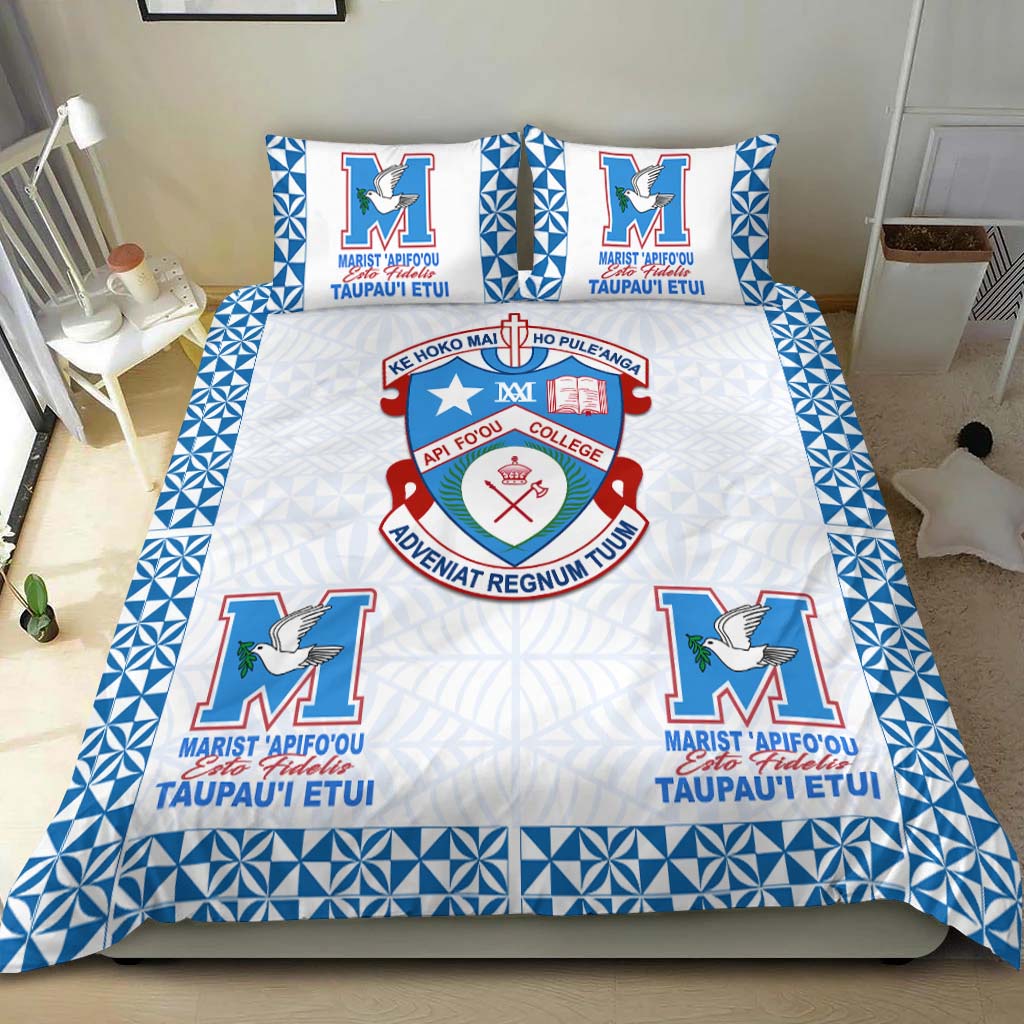 (Marist 'Apifo'ou) Apifo'ou College Bedding Set Tongan Pattern LT13 - Polynesian Pride
