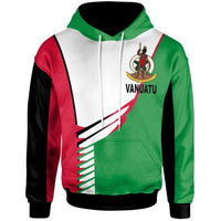 Vanuatu Hoodie Athletes Style Unisex Green - Polynesian Pride