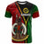 Vanuatu T Shirt Custom Vanuatu Flag Style T Shirt LT10 Green - Polynesian Pride