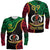 (Custom Personalised) Vanuatu Long Sleeve Shirt Basic Coat Of Arms LT9 Unisex Black - Polynesian Pride