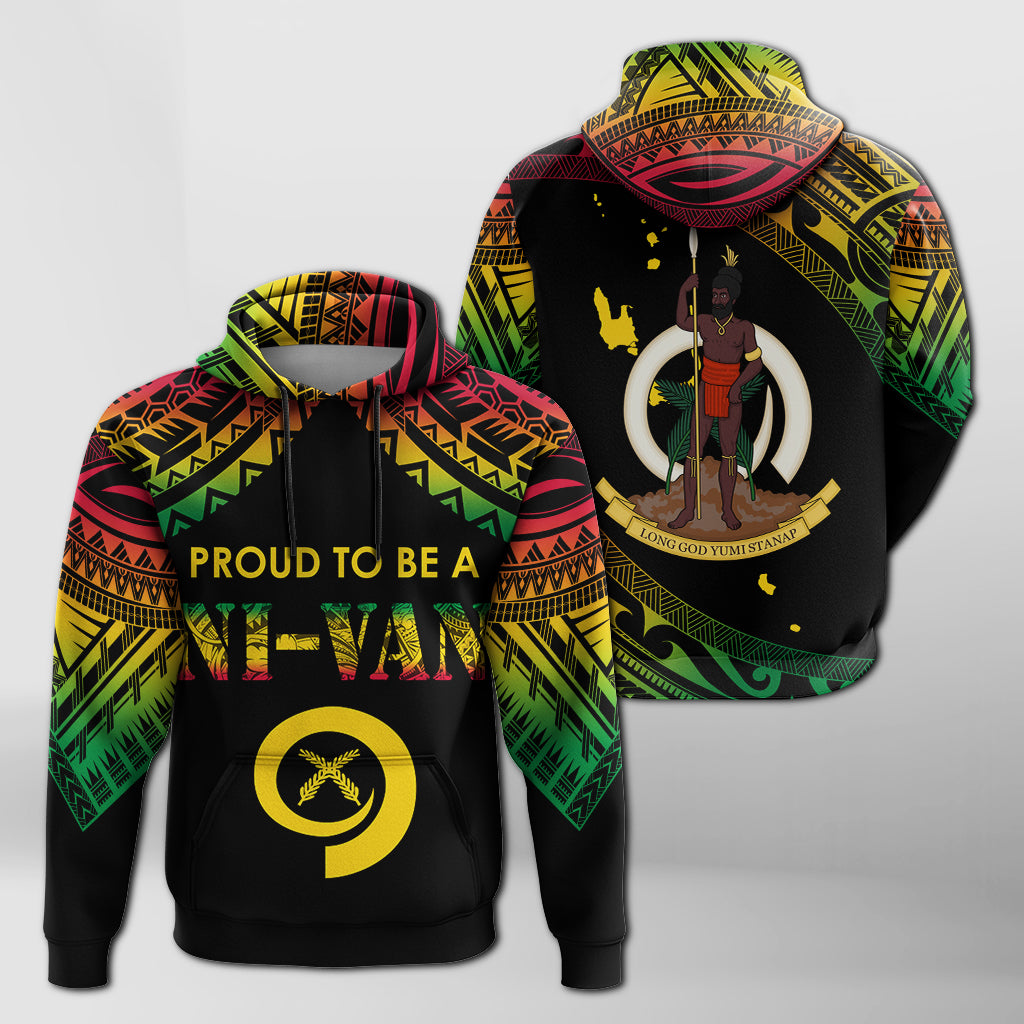 Vanuatu Proud To Be A Ni Van Polynesian Pattern Hoodie LT7 - Polynesian Pride