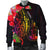 Vanuatu Men's Bomber Jacket - Tropical Hippie Style - Polynesian Pride