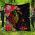 Vanuatu Premium Quilt - Tropical Hippie Style Black - Polynesian Pride