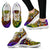 Vanuatu Custom Personalised Sneakers - Rainbow Polynesian Pattern - Polynesian Pride