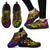 Vanuatu Custom Personalised Sneakers - Rainbow Polynesian Pattern - Polynesian Pride