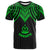 Vanuatu T Shirt Polynesian Armor Style Green Unisex Art - Polynesian Pride