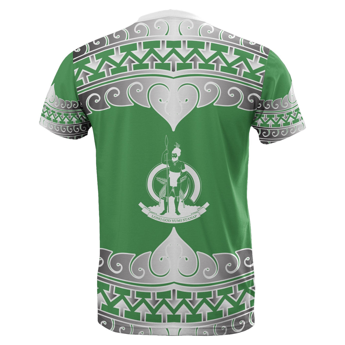 Vanuatu All Over T Shirt Vanuatuan Wave Style - Polynesian Pride