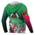 Vanuatu Coat of Arms Zip up Hoodie Polynesian Pattern - Polynesian Pride