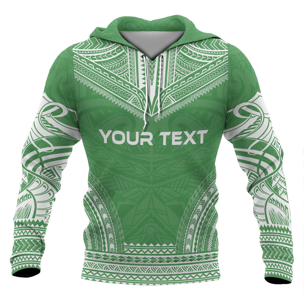 Vanuatu Polynesian Chief Custom Hoodie Flag Version - Polynesian Pride