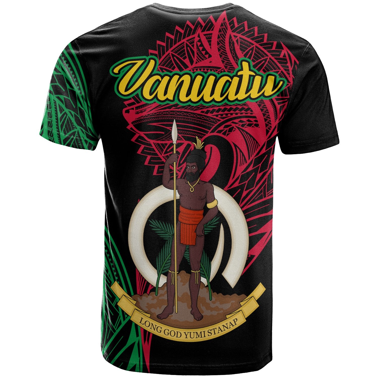Vanuatu T Shirt Torba Seal of Vanuatu Special Style Unisex Black - Polynesian Pride