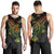 Vanuatu Custom Personalised Men's Tank Top - Reggae Turtle - Polynesian Pride