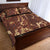 Polynesian Quilt Bed Set - Tribal Fabric Patchwork Style - Polynesian Pride