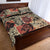 Hawaii Quilt Bed Set - Hawaiian Style Tribal Fabric Patchwork - Polynesian Pride