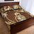 Polynesian Quilt Bed Set - Flourish Style With Tribal Fabric - Polynesian Pride