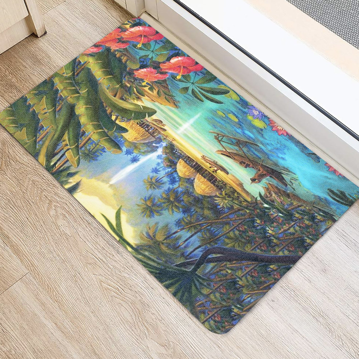 Vintage Village Door Mat AH - Polynesian Pride