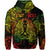 Custom Virgo Zodiac Polynesian Zip Hoodie Unique Style Reggae LT8 - Polynesian Pride