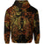 Custom Virgo Zodiac Polynesian Zip Hoodie Unique Style Gold LT8 - Polynesian Pride