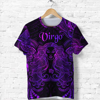 Virgo Zodiac Polynesian T Shirt Unique Style Purple LT8 - Polynesian Pride