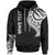 Samoa Custom Hoodie Samoan Tatau Patterns Unisex Black - Polynesian Pride