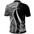 Vanuatu Polo Shirt White Polynesian Tentacle Tribal Pattern - Polynesian Pride