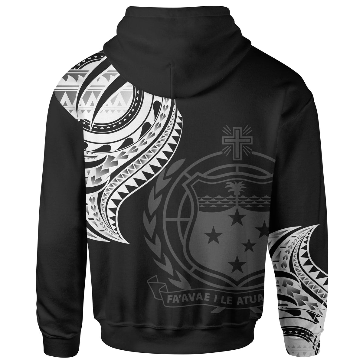 Samoa Hoodie Samoan Tatau Patterns - Polynesian Pride