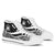 Samoa High Top Shoes White - Polynesian Tentacle Tribal Pattern - Polynesian Pride