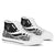 Niue High Top Shoes White - Polynesian Tentacle Tribal Pattern Unisex White - Polynesian Pride