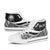 Federated States of Micronesia Custom Personalised High Top Shoes White - Polynesian Tentacle Tribal Pattern - Polynesian Pride