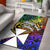 Wallis and Futuna Area Rug - Rainbow Polynesian Pattern Rainbow - Polynesian Pride