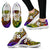 Wallis and Futuna Custom Personalised Sneakers - Rainbow Polynesian Pattern - Polynesian Pride