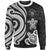 Niue Sweater - White Tentacle Turtle Unisex White - Polynesian Pride