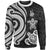 New Caledonia Sweater - White Tentacle Turtle Unisex White - Polynesian Pride