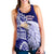 American Samoa Personalised Women Racerback Tank Bald Eagle LT7 - Polynesian Pride