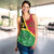 Vanuatu Women Racerback Tank Aboriginal Turtle Mix Sand Drawing LT13 - Polynesian Pride