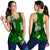 (Custom Personalised) New Caledonia Women Racerback Tank Nautilus Green Polynesian Hibiscus LT13 - Polynesian Pride