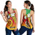 Vanuatu Novelty Women Racerback Tank Frangipani Tropical Spa Flower LT13 - Polynesian Pride