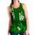 (Custom Personalised) New Caledonia Women Racerback Tank Nautilus Green Polynesian Hibiscus LT13 Green - Polynesian Pride