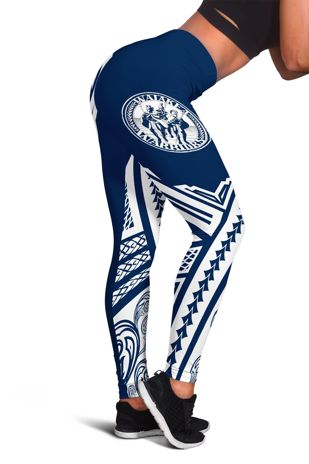 Hawaii - Waiakea High Leggings - AH Blue - Polynesian Pride