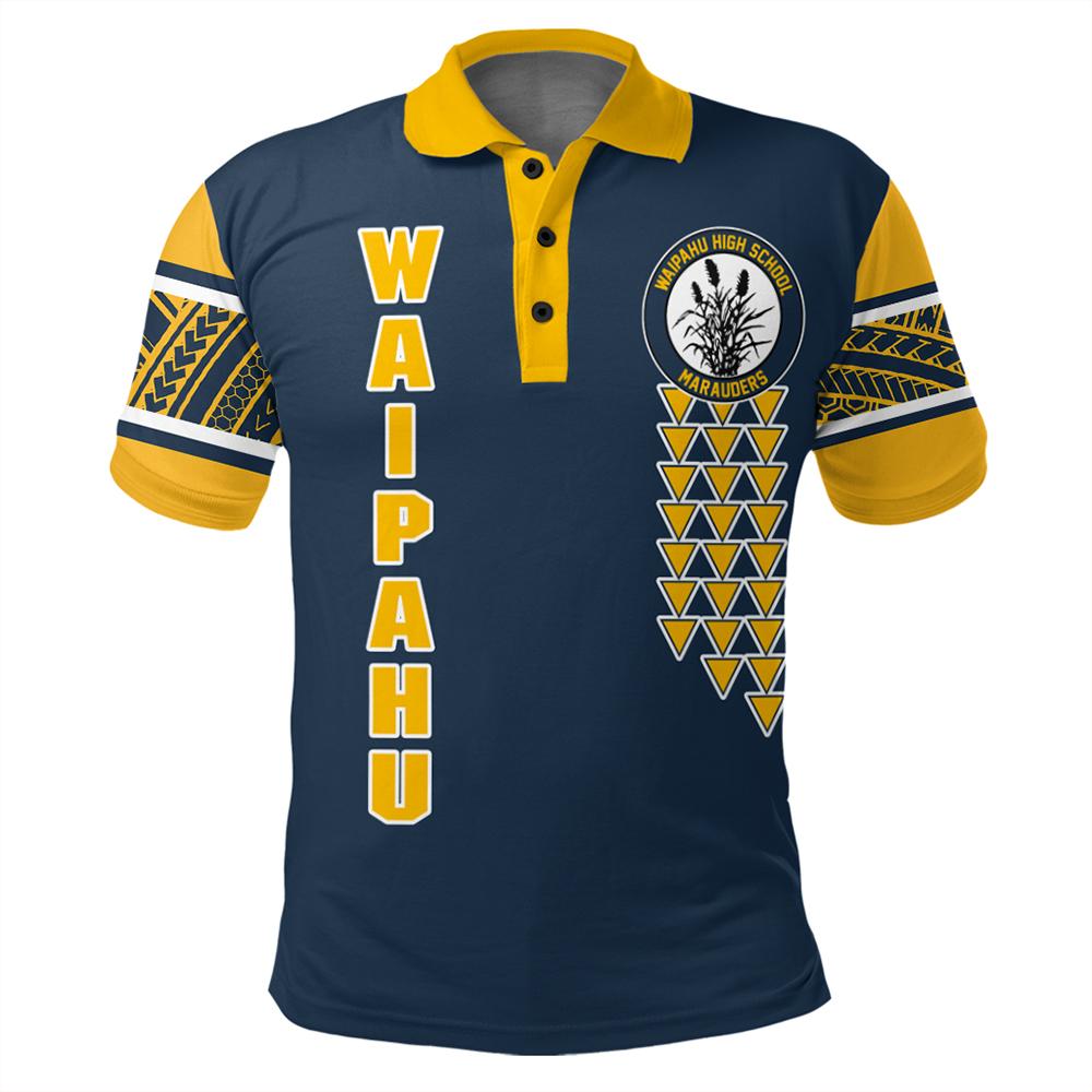 Custom Hawaii Polo Shirt Waipahu High Custom Your Class Polo Shirt - Polynesian Pride