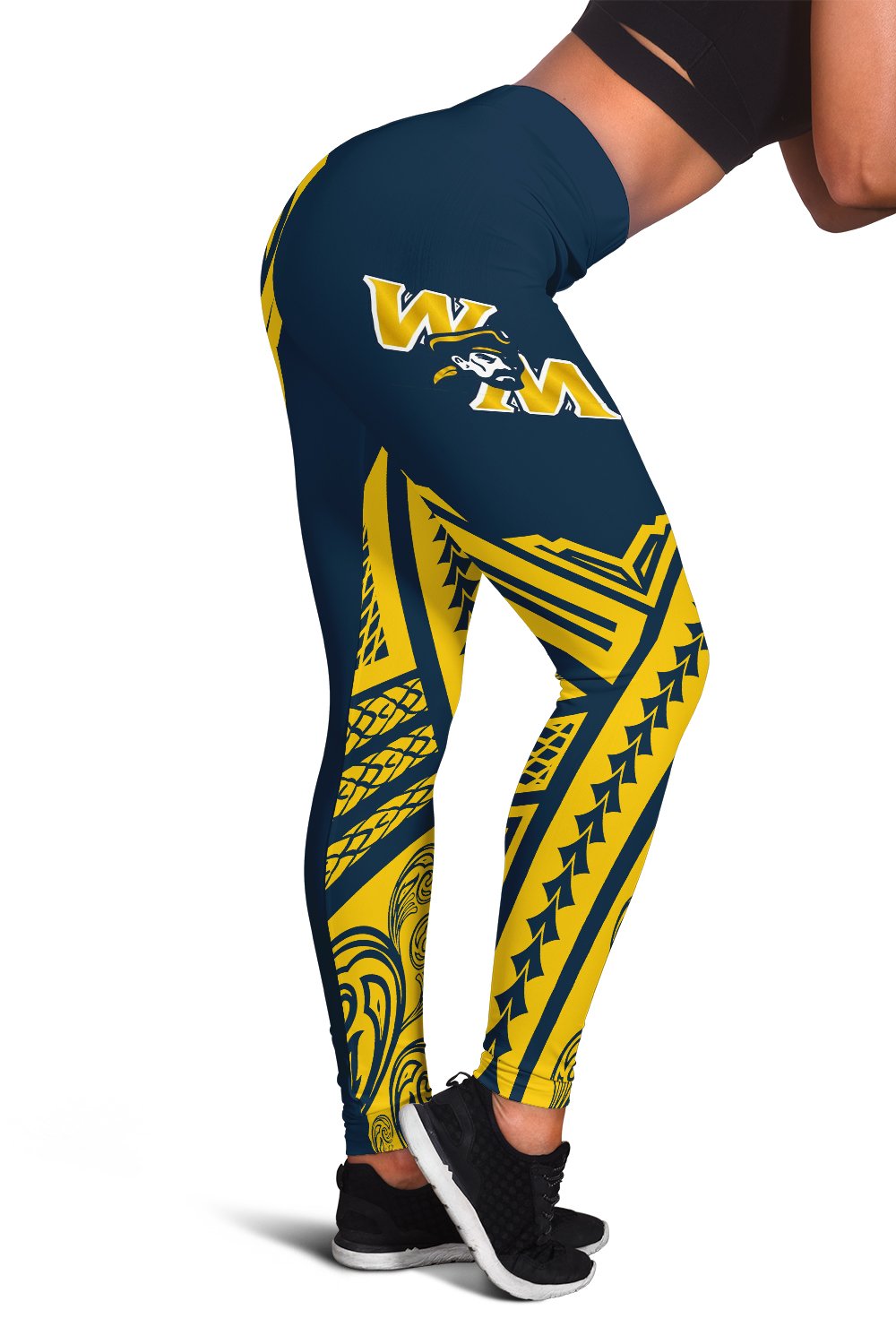 Hawaii - Waipahu High Leggings - AH Blue - Polynesian Pride