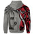 Wallis and Futuna Zip up Hoodie Classical Coconut Tree - Polynesian Pride