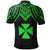 Wallis and Futuna Polo Shirt Polynesian Armor Style Green - Polynesian Pride