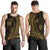 Wallis and Futuna Men's Tank Top - Wings Style Black - Polynesian Pride