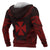 Wallis nd Futuna Polynesian Chief Custom Hoodie Red Version - Polynesian Pride