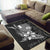 Wallis and Futuna Area Rug - Fish With Plumeria Flowers Style - Polynesian Pride