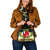 Wallis and Futuna Shoulder Handbag - Polynesian Gold Patterns Collection - Polynesian Pride