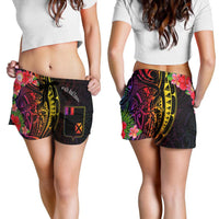 Wallis and Futuna Women's Shorts - Tropical Hippie Style - Polynesian Pride